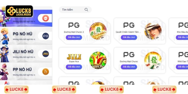 Luck8 gây ấn tượng qua những điểm đặc biệt