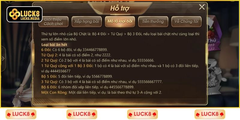 LUCK8 | Tiến Lên Miền Nam: Cách Chơi Và Công Thức Đánh Bài Chuẩn 3 Một số trường hợp thắng ngay khi chơi Tiến Lên