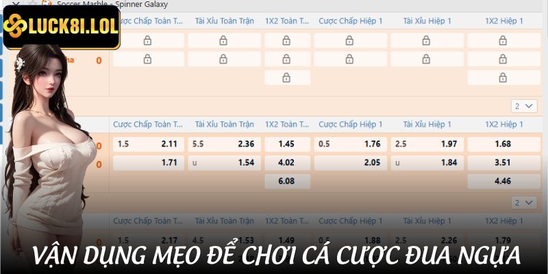 LUCK8 | Game Cá Cược Đua Ngựa - Kịch Tính Như Thật, Thắng Cực Nhanh 3 Vài thủ thuật dùng để đặt cược đua ngựa uy tín